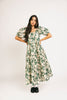 daymaker dress // green floral *zoco exclusive*