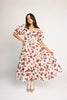 daymaker dress // red floral *zoco exclusive*