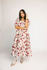 daymaker dress // red floral *zoco exclusive*