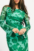 be right there mesh dress // green *zoco exclusive*