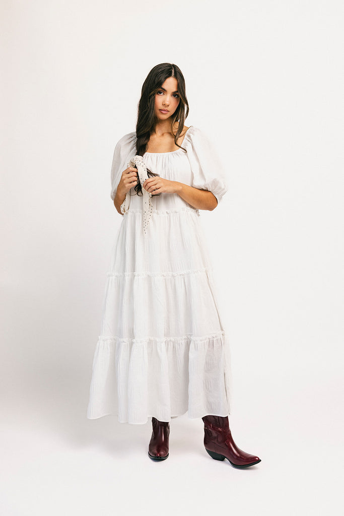 daymaker dress // white *zoco exclusive*
