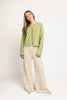 liv cardigan // green *zoco exclusive*