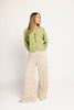 liv cardigan // green *zoco exclusive*