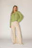 liv cardigan // green *zoco exclusive*