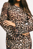 be right there mesh dress // leopard *zoco exclusive*