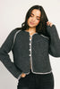 liv cardigan // grey *zoco exclusive*
