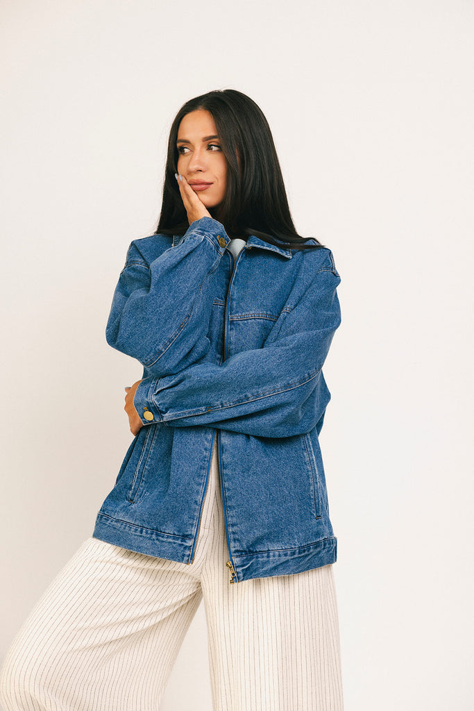 georgie jacket // denim *zoco exclusive*