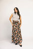 hillary floral maxi skirt
