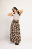 hillary floral maxi skirt