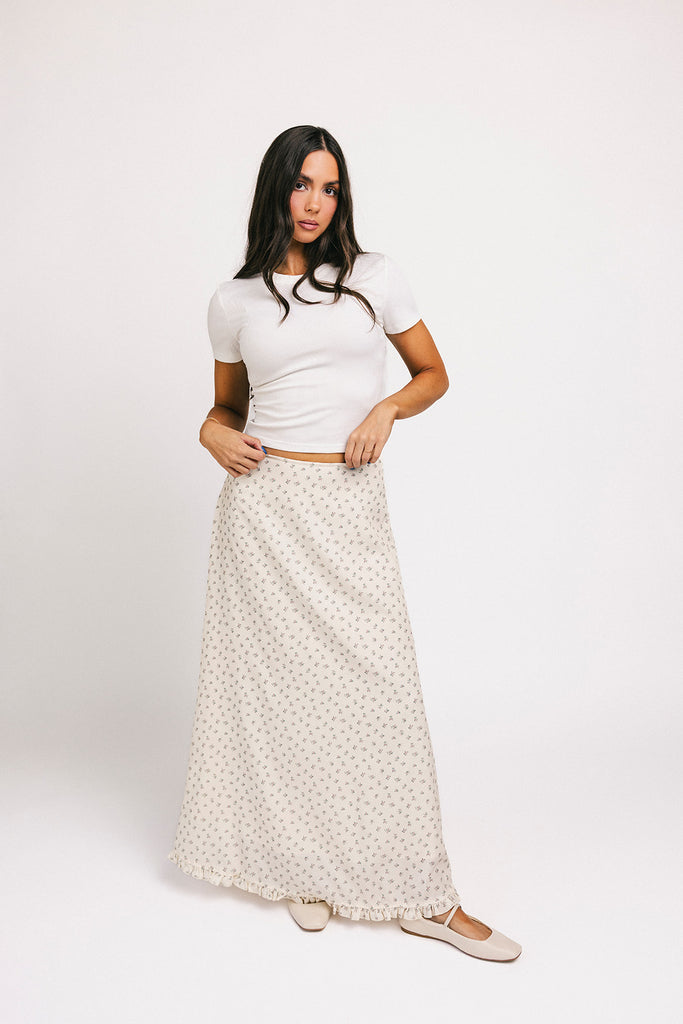 take your time maxi skirt