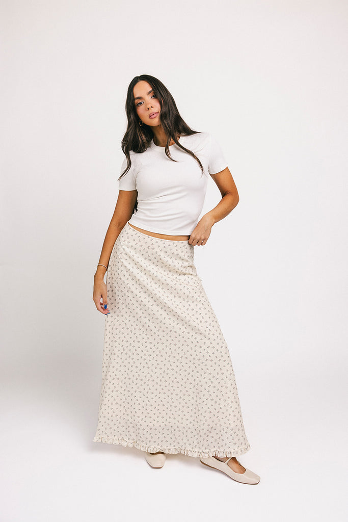 take your time maxi skirt