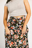 hillary floral maxi skirt