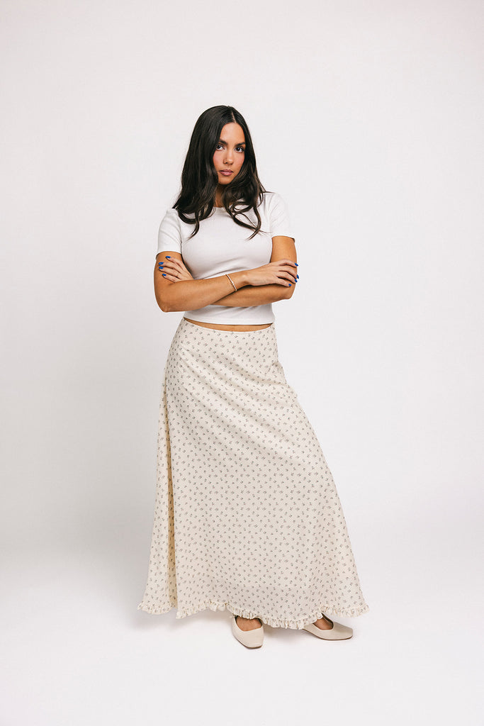 take your time maxi skirt