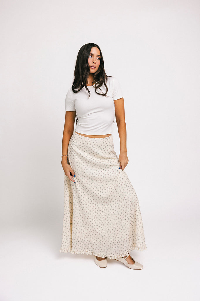 take your time maxi skirt