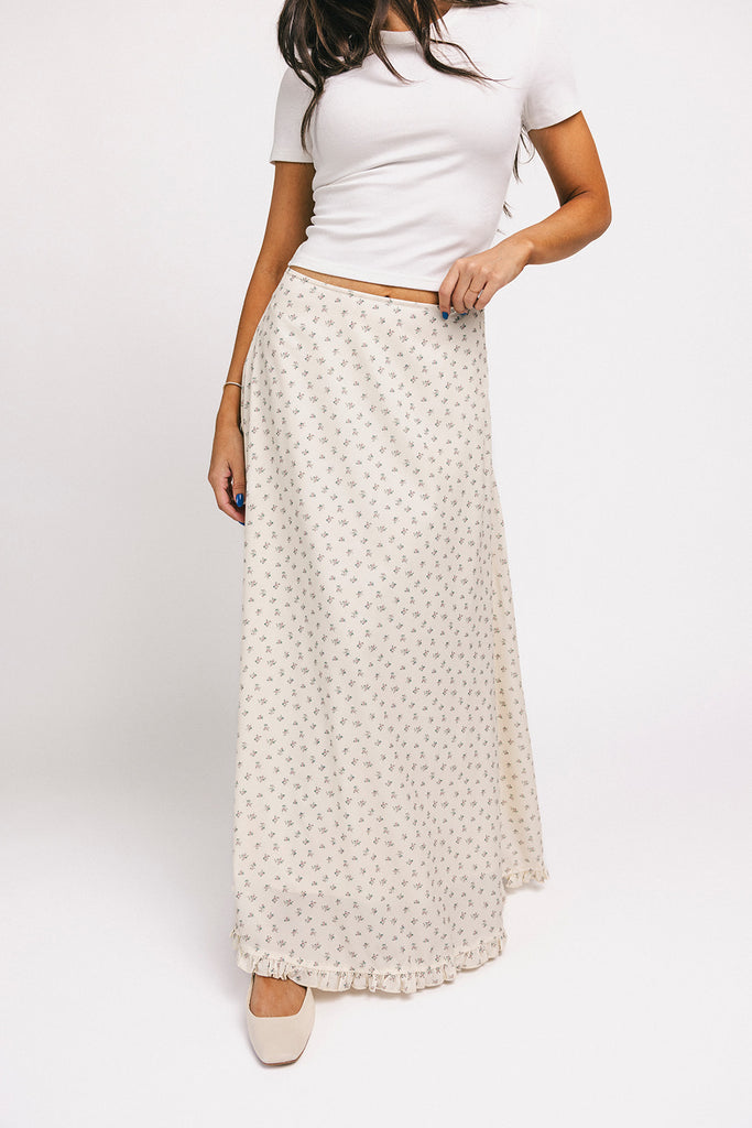 take your time maxi skirt
