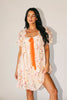 ruby mini dress // apricot *zoco exclusive*