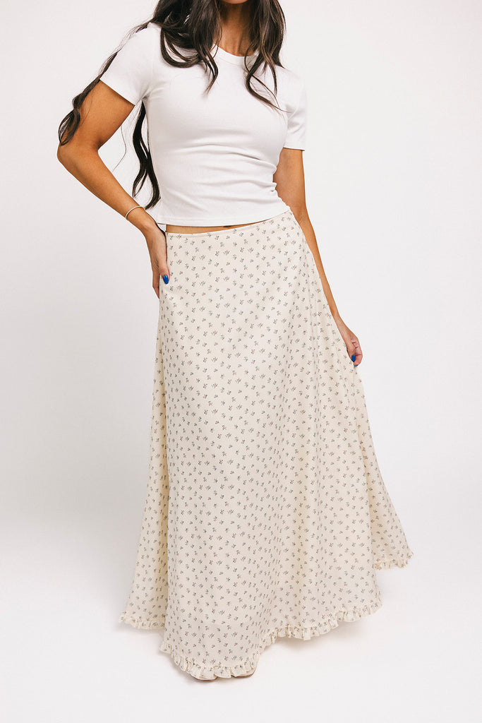 take your time maxi skirt