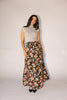 hillary floral maxi skirt