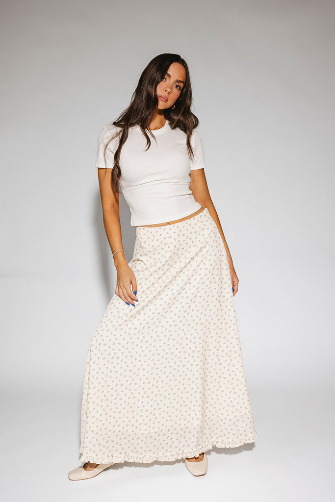take your time maxi skirt