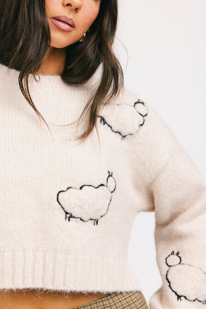 bahhhh sweater