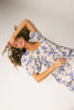 daymaker dress // blue floral *zoco exclusive*