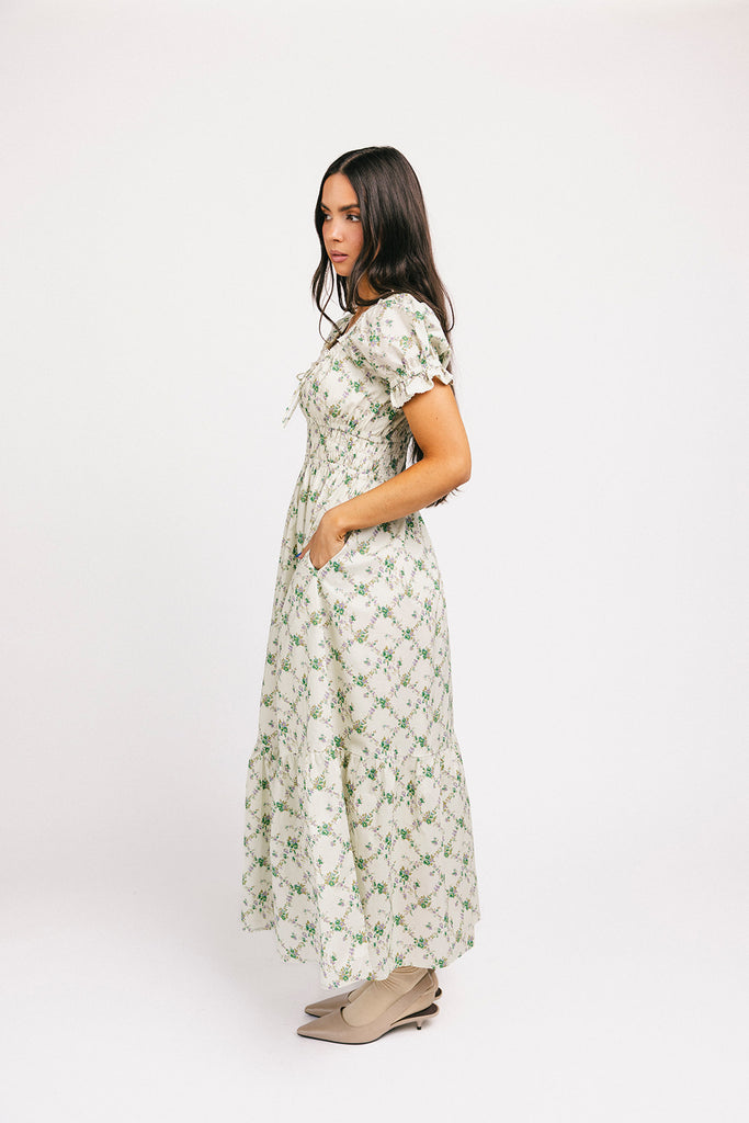 scarlett maxi dress // green