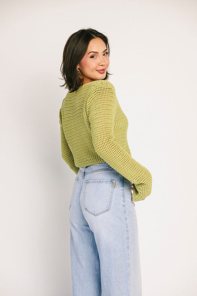 tory crochet cardigan