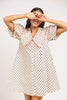 poppy collared dress // polka dot *zoco exclusives*