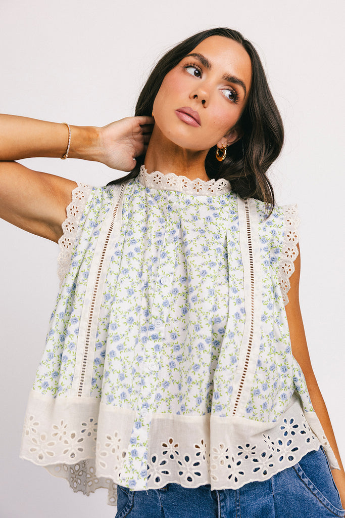 perri top // blue