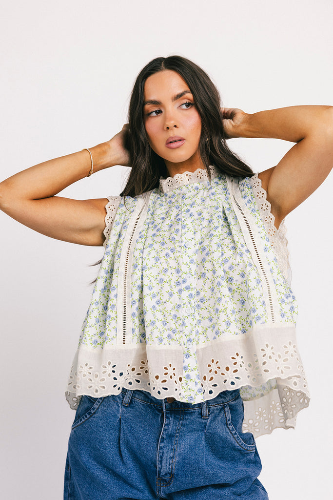 perri top // blue