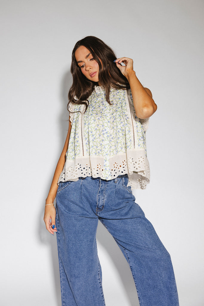 perri top // blue