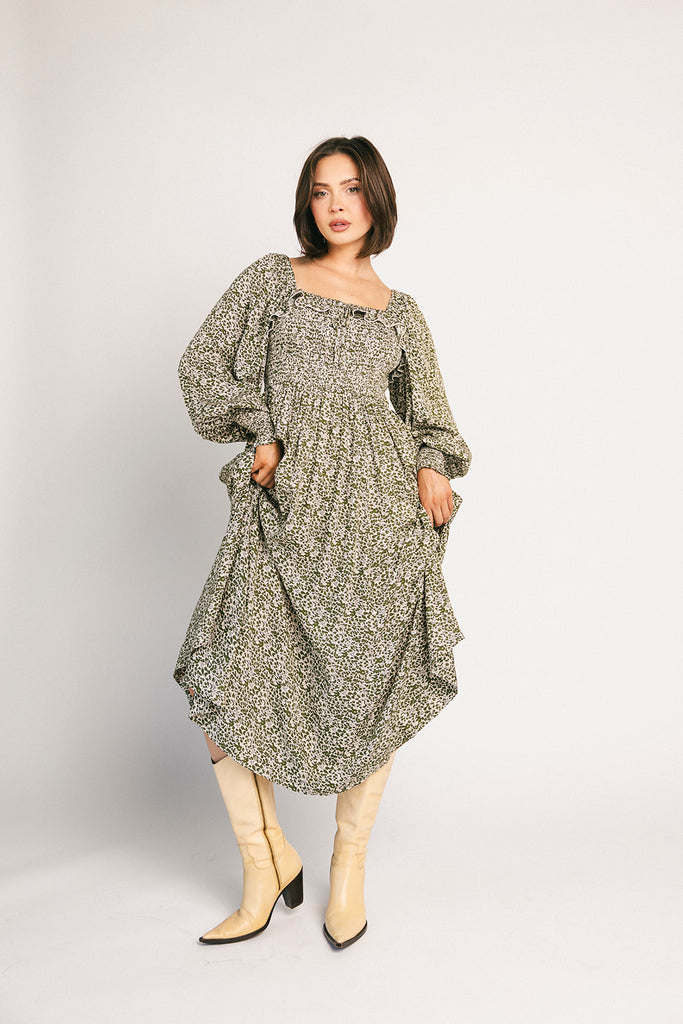 oui oui midi dress