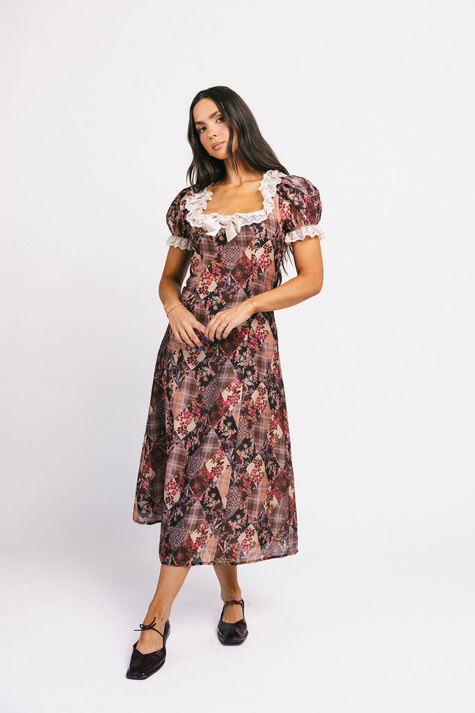 sloane midi dress // autumn *zoco exclusive*