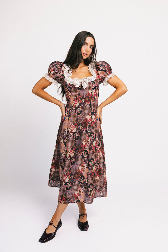 sloane midi dress // autumn *zoco exclusive*