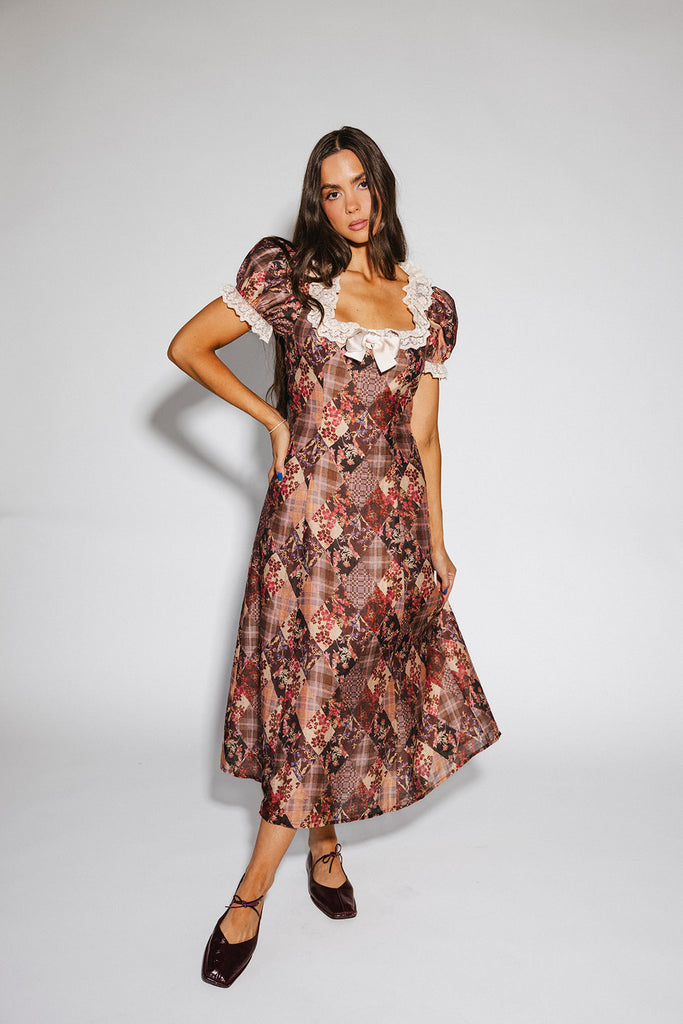 sloane midi dress // autumn *zoco exclusive*
