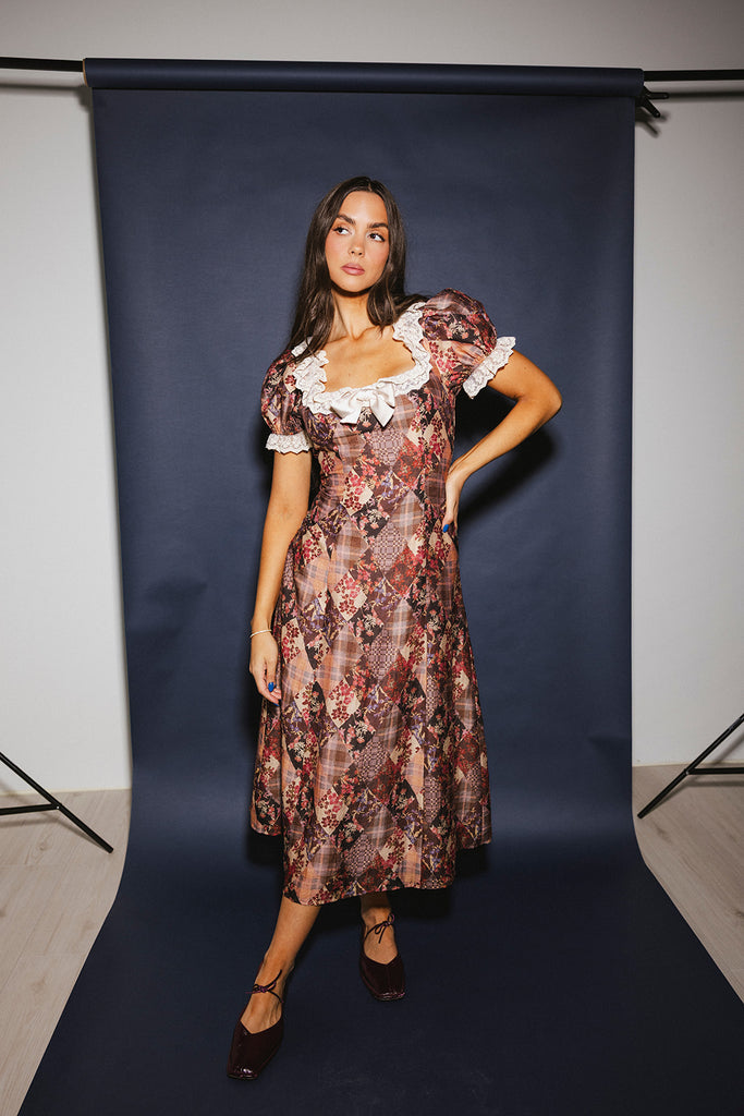 sloane midi dress // autumn *zoco exclusive*