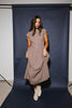 heirloom midi dress // brown gingham *zoco exclusive*