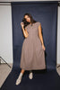 heirloom midi dress // brown gingham *zoco exclusive*