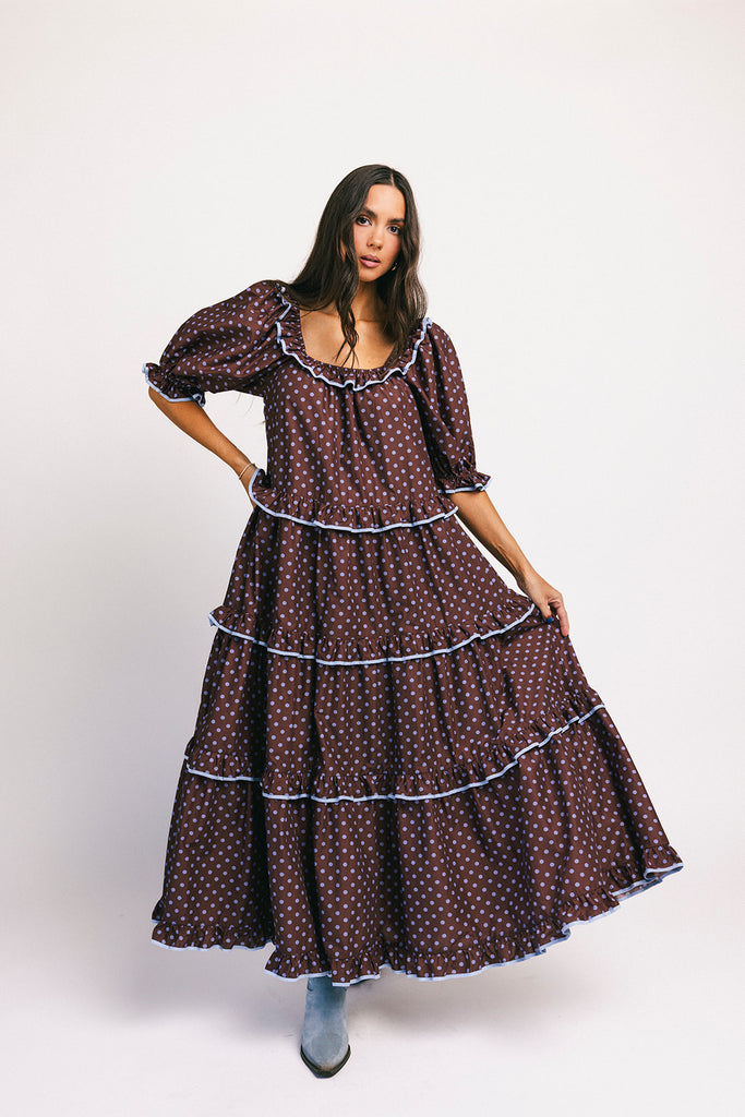 daymaker dress // cocoa pop *zoco exclusive*