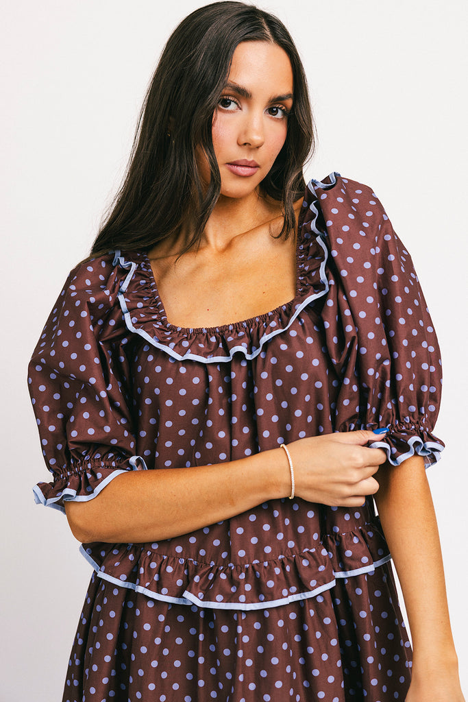 daymaker dress // cocoa pop *zoco exclusive*