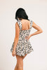 francine floral romper // cream