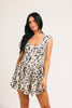 francine floral romper // cream