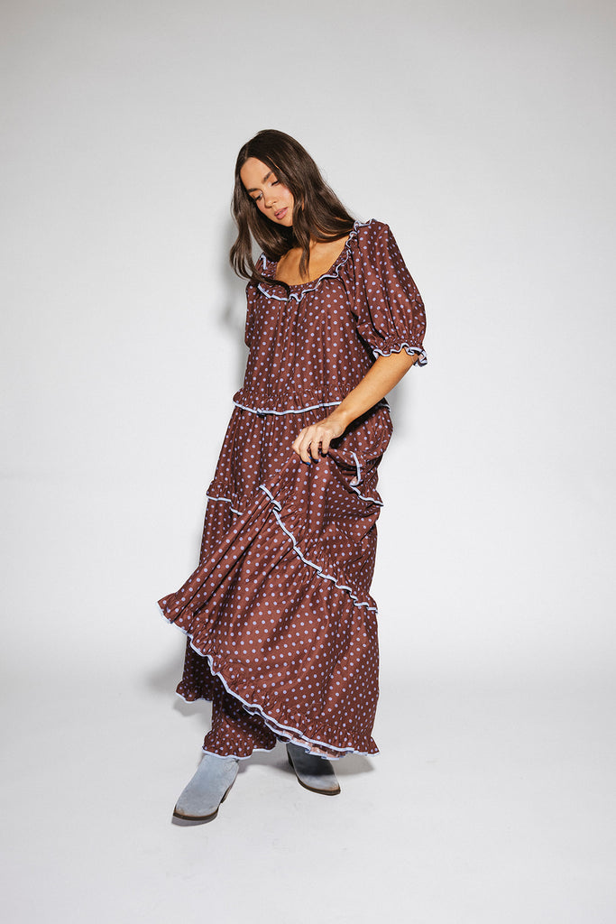 daymaker dress // cocoa pop *zoco exclusive*