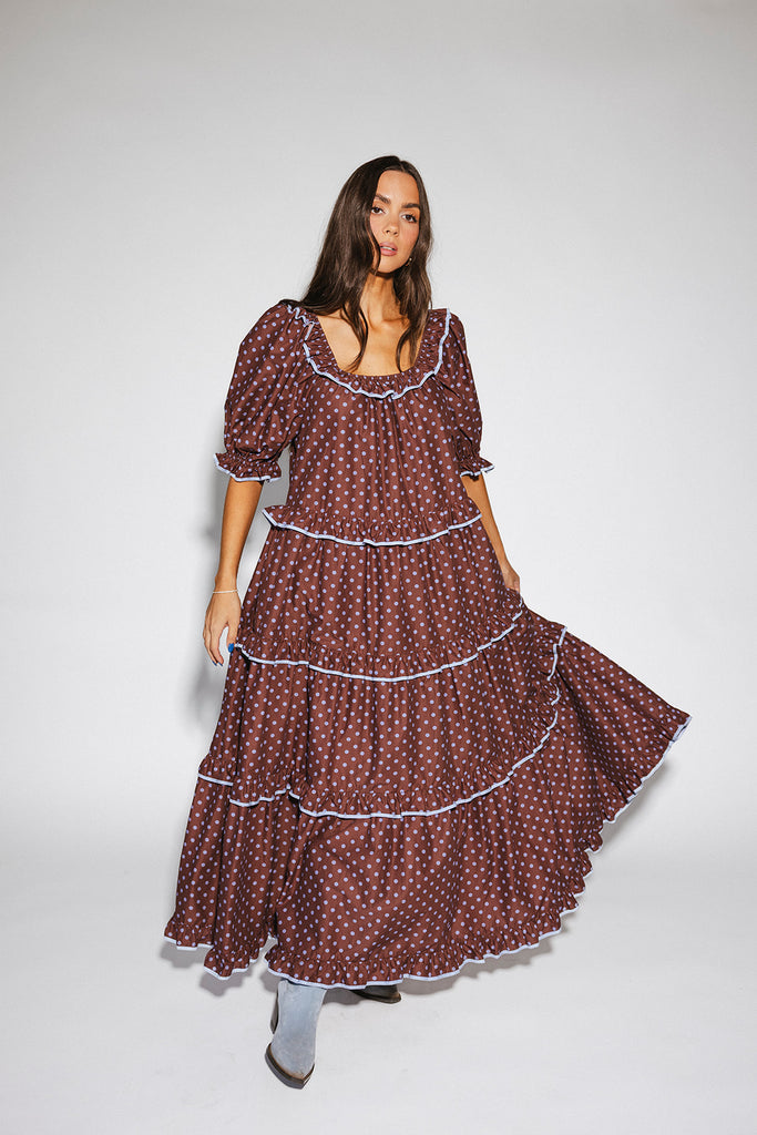 daymaker dress // cocoa pop *zoco exclusive*