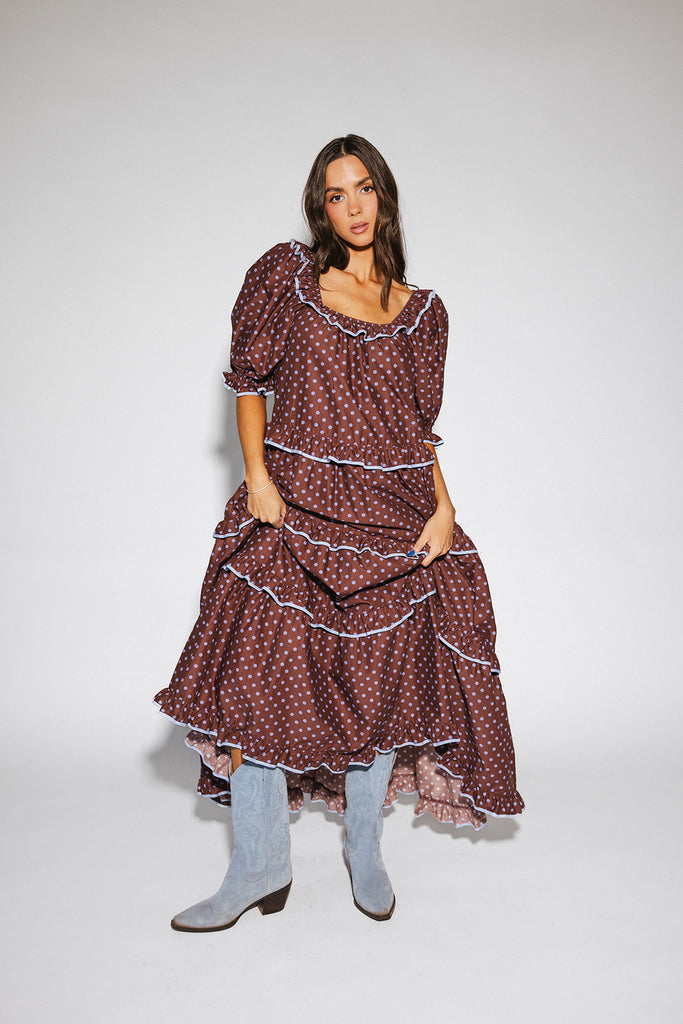 daymaker dress // cocoa pop *zoco exclusive*