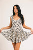 francine floral romper // cream