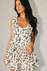 francine floral romper // cream