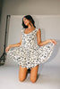 francine floral romper // cream