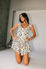 francine floral romper // cream