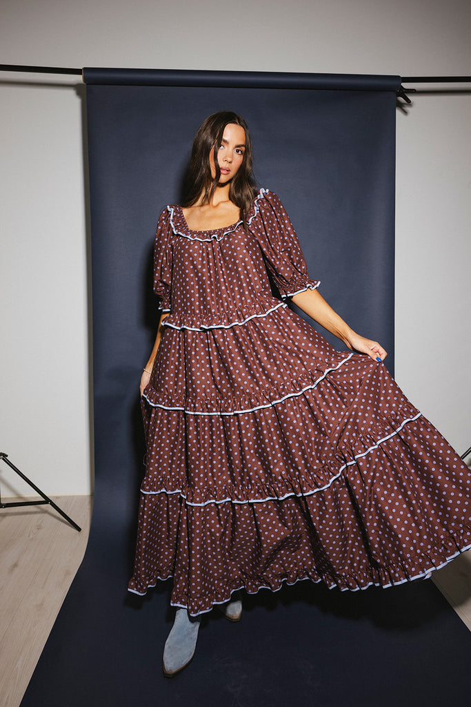 daymaker dress // cocoa pop *zoco exclusive*
